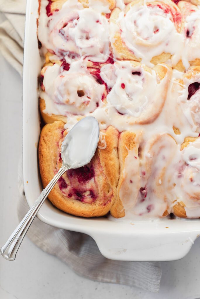 icing-raspberry-sweet-rolls